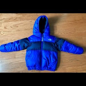 The North face puffer jacket boys 4T